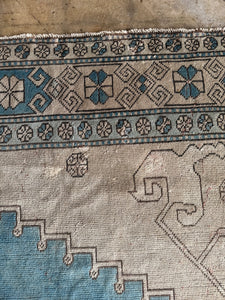 Emir, Antique Turkish Oushak, 9'6 x 12'10