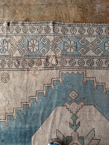 Emir, Antique Turkish Oushak, 9'6 x 12'10