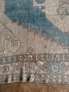 Emir, Antique Turkish Oushak, 9'6 x 12'10