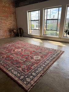 Taymaz, vintage Persian Mahal, 8'7 x 12'1