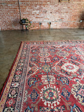 Load image into Gallery viewer, Taymaz, vintage Persian Mahal, 8&#39;7 x 12&#39;1
