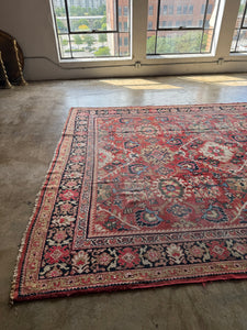 Taymaz, vintage Persian Mahal, 8'7 x 12'1