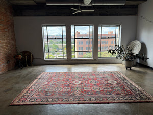 Taymaz, vintage Persian Mahal, 8'7 x 12'1