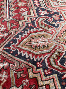 Diba, vintage Persian Heriz, 6'10 x 9'5
