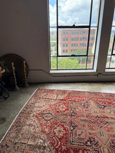 Diba, vintage Persian Heriz, 6'10 x 9'5