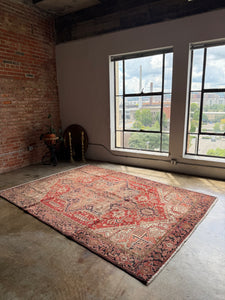 Diba, vintage Persian Heriz, 6'10 x 9'5