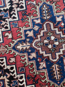 Lina, vintage Persian Heriz, 7'7 x 10'11