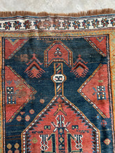 Load image into Gallery viewer, Kiarash, Antique Karabagh runner, 3’8 x 11’1
