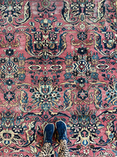 Load image into Gallery viewer, Ankin, Antique Persian Lilian, 1920s 8’10 x 12’
