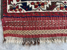 Load image into Gallery viewer, Vadood, antique Afshar tribal rug, 4x5’
