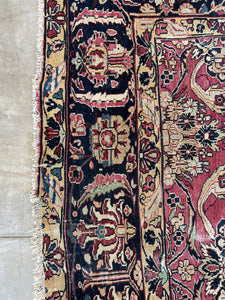 Ankin, Antique Persian Lilian, 1920s 8’10 x 12’