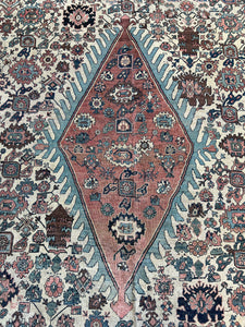 Kamyar, Antique Persian Bidjar rug, 8’10 x 12’6
