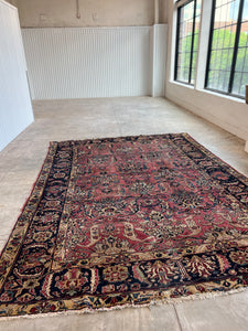 Ankin, Antique Persian Lilian, 1920s 8’10 x 12’