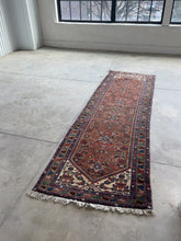 Load and play video in Gallery viewer, Radvin, vintage Persian Malayer runner, 2’11 x 9’9
