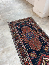 Load and play video in Gallery viewer, Hatef, circa 1930’s Persian Karabagh runner, 2’8.5” x 9’1
