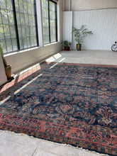 Load and play video in Gallery viewer, Maryam, vintage Persian rug, 12’4 x 14’5
