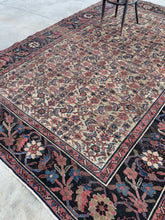 Load and play video in Gallery viewer, Naeva, Antique Nanaj Persian Malayer, 7’3 x 10’4
