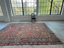 Load image into Gallery viewer, Nargol, Antique Persian Heriz, early 20th C, 8’10 x 11’7
