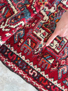 Arnavaz, Persian scatter rug, circa 1940s, 2’2 x 5’9