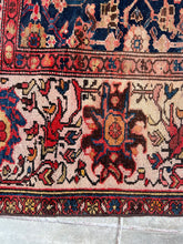 Load image into Gallery viewer, Barid, vintage Persian Malayer scatter rug, 4’1 x 5’9
