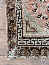 Load image into Gallery viewer, Hua, Khotan scatter rug circa 1950s, 4 x 6’8
