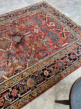 Load image into Gallery viewer, (SOLD) Emad, antique Persian Heriz circa 1920/30s, 6’9 x 9’10
