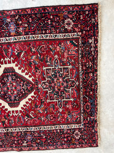 Paya, vintage Persian Karadja, 5 x 6’5