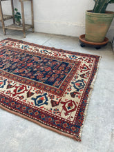 Load image into Gallery viewer, Hestia, antique Persian Malayer scatter rug, 3’1 x 4’1
