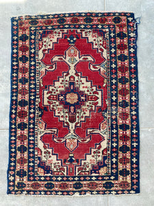 Zohreh, vintage Persian Scatter rug 2’4 x 3’5