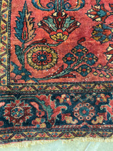 Load image into Gallery viewer, Lena, Antique Lilian scatter rug, 4’11 x 6’4
