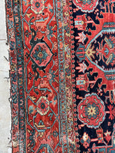 Load image into Gallery viewer, Aryana, Antique Persian Karajeh rug circa 1910, 11’10 x 14’4
