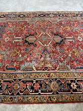 Load image into Gallery viewer, Emad, antique Persian Heriz circa 1920/30s, 6’9 x 9’10
