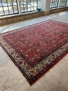 Hadi, vintage Persian Mahal, 9’4 x 13’7