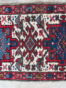 Persian scatter rug, 1’8 x 2’7