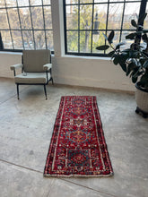 Load image into Gallery viewer, Arnavaz, Persian scatter rug, circa 1940s, 2’2 x 5’9
