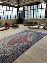 Load image into Gallery viewer, Antique Persian Joshegan, early 20th C, 6’8 x 14’
