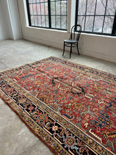 Load image into Gallery viewer, Emad, antique Persian Heriz circa 1920/30s, 6’9 x 9’10
