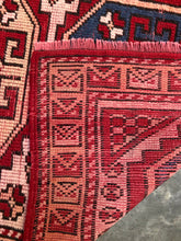 Load image into Gallery viewer, Lemuel, vintage Persian rug with madder red, 2’7 x 3’4
