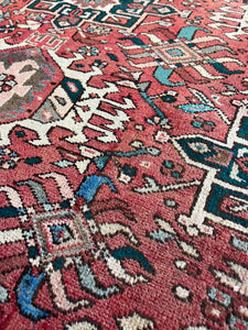 Foroohar, vintage Persian Karadja, circa late 20th C, 7’8 x 10’7