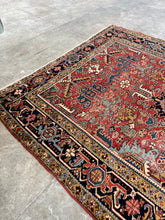 Load image into Gallery viewer, Emad, antique Persian Heriz circa 1920/30s, 6’9 x 9’10
