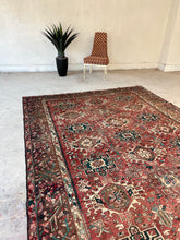 Load image into Gallery viewer, Foroohar, vintage Persian Karadja, circa late 20th C, 7’8 x 10’7

