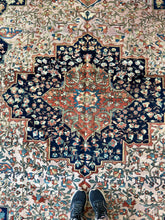 Load image into Gallery viewer, Suri, an antique Persian Farahan Sarouk, 7’2 x 10’3
