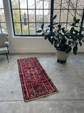 Load image into Gallery viewer, Arnavaz, Persian scatter rug, circa 1940s, 2’2 x 5’9
