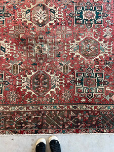 Foroohar, vintage Persian Karadja, circa late 20th C, 7’8 x 10’7