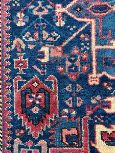 Taher, Azerbaijan rug circa 1930s, 4’9 x 6’10