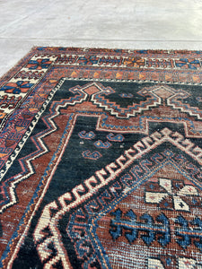 Nure, Afshar tribal scatter rug circa 1930s, 3’7 x 5