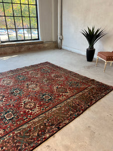 Foroohar, vintage Persian Karadja, circa late 20th C, 7’8 x 10’7