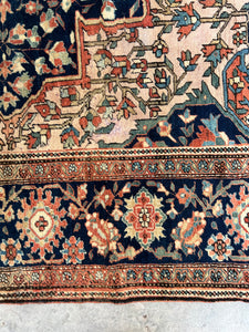 Suri, an antique Persian Farahan Sarouk, 7’2 x 10’3
