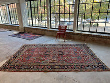 Load image into Gallery viewer, Emad, antique Persian Heriz circa 1920/30s, 6’9 x 9’10
