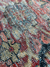 Load image into Gallery viewer, Cyrus, vintage Varamin Persian rug with Mina Khani design 7’11 x 11’3
